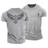 Men's Wings Like Eagles Cotton T-Shirt